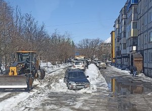 ДОРОГИ ПЕТРОПАВЛОВСКА ДО СИХ ПОР НЕ ПРИВЕЛИ В НОРМУ ПОСЛЕ ЦИКЛОНА