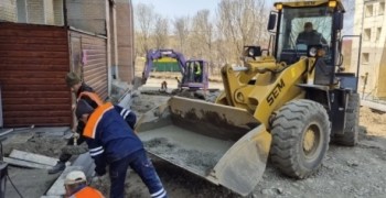 В Петропавловске началось благоустройство микрорайона Мишенный-3