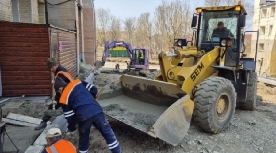 В Петропавловске началось благоустройство микрорайона Мишенный-3